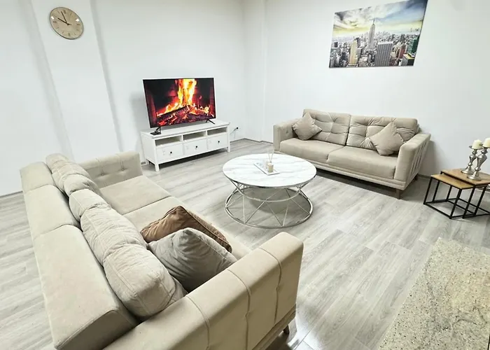Stylish & Relaxing Modernes Apartment Mit Privatparkplatz